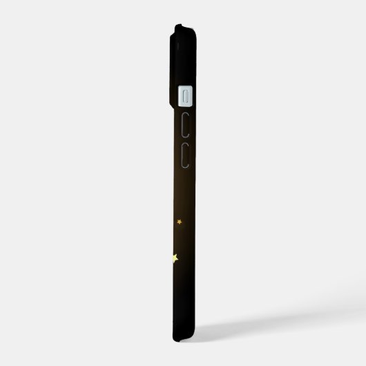 Golden Infinity-symbool iPhone 15 Case (Linkerkant)