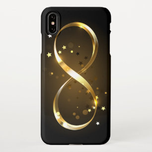 Golden Infinity-symbool iPhone XS Max Hoesje