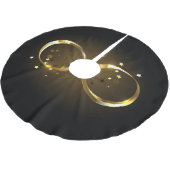 Golden Infinity-symbool Kerstboom Rok (Gekanteld)