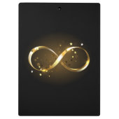Golden Infinity-symbool Klembord (Achterkant)