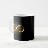 Golden Infinity-symbool Koffiemok (Voorkant links)