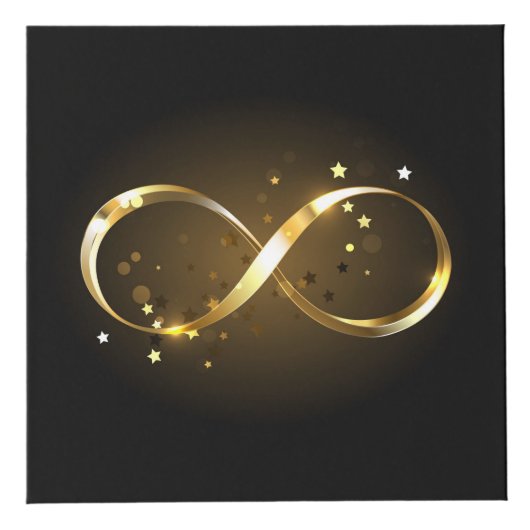 Golden Infinity-symbool Kubus (Voorkant)