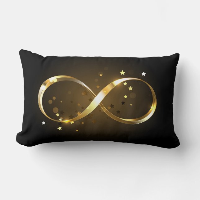 Golden Infinity-symbool Kussen (Voorkant)