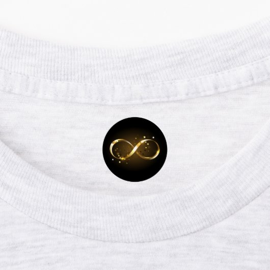 Golden Infinity-symbool Labels (Aangebracht)