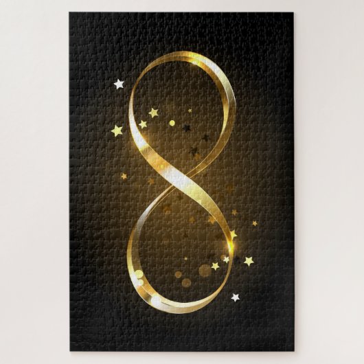 Golden Infinity-symbool Legpuzzel (Verticaal)