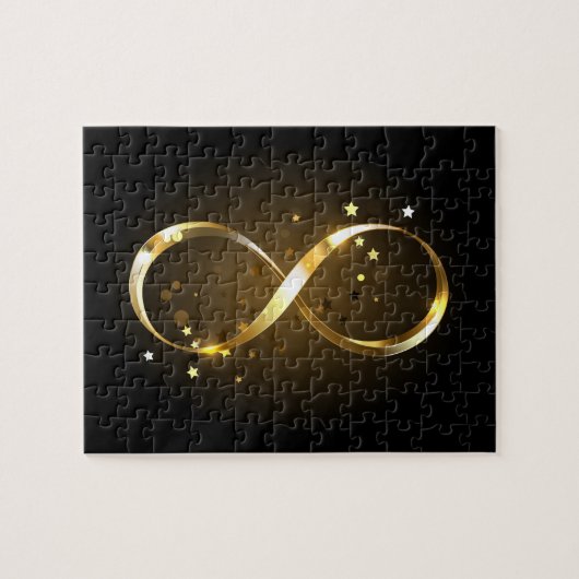 Golden Infinity-symbool Legpuzzel (Horizontaal)