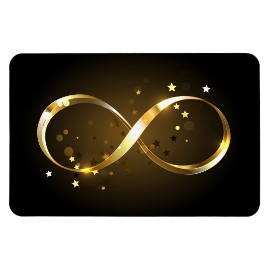 Golden Infinity-symbool Magneet (Horizontaal)