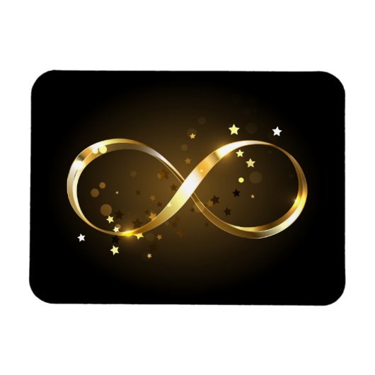 Golden Infinity-symbool Magneet (Horizontaal)