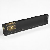 Golden Infinity-symbool Naambordje