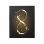 Golden Infinity-symbool Notitieblok (Linkerzijde)