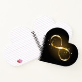 Golden Infinity-symbool Notitieboek (Binnen)