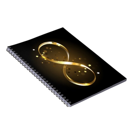 Golden Infinity-symbool Notitieboek (Rechterzijde)