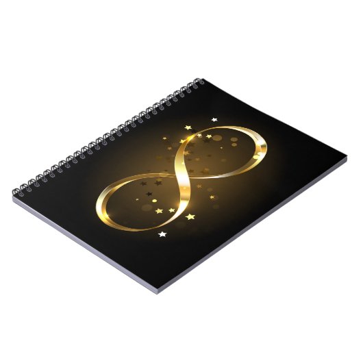 Golden Infinity-symbool Notitieboek (Linkerzijde)