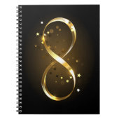 Golden Infinity-symbool Notitieboek (Voorkant)