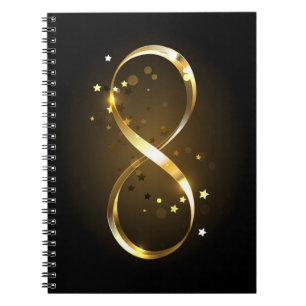 Golden Infinity-symbool Notitieboek