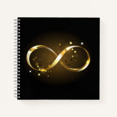 Golden Infinity-symbool Notitieboek (Voorkant)