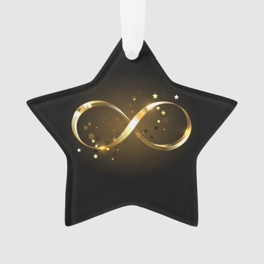 Golden Infinity-symbool Ornament (voorkant)