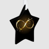 Golden Infinity-symbool Ornament (voorkant)