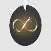 Golden Infinity-symbool Ornament (voorkant)