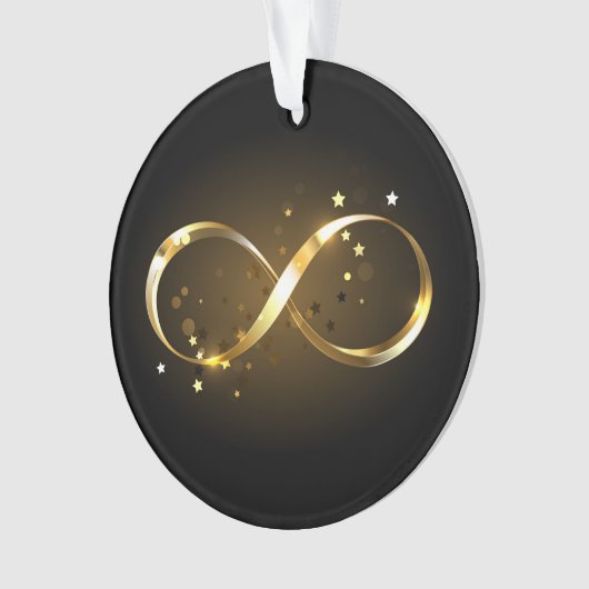 Golden Infinity-symbool Ornament (voorkant)