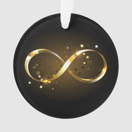 Golden Infinity-symbool Ornament (voorkant)