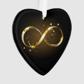 Golden Infinity-symbool Ornament (voorkant)