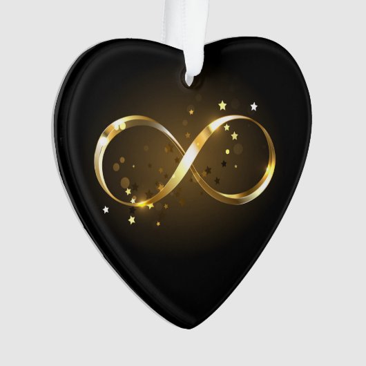 Golden Infinity-symbool Ornament (voorkant)