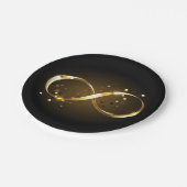 Golden Infinity-symbool Papieren Bordje (Gekanteld)