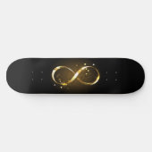 Golden Infinity-symbool Persoonlijk Skateboard (Horizontaal)