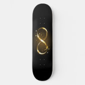 Golden Infinity-symbool Persoonlijk Skateboard (Voorkant)