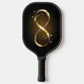 Golden Infinity-symbool Pickleball Paddle (Achterkant)