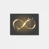 Golden Infinity-symbool Post-it® Notes (Voorkant)