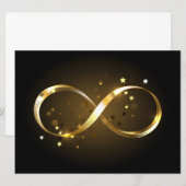 Golden Infinity-symbool Programmakaart (Voorkant / Achterkant)