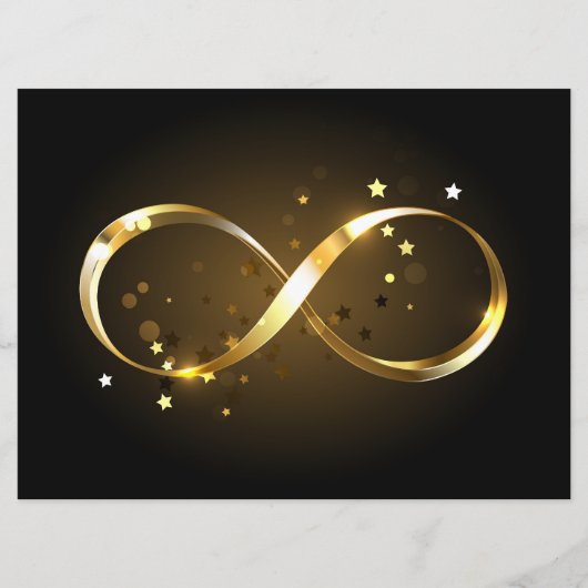 Golden Infinity-symbool Programmakaart (Voorkant)