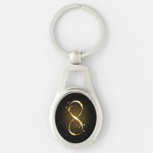 Golden Infinity-symbool Sleutelhanger