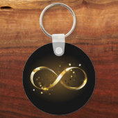 Golden Infinity-symbool Sleutelhanger (Voorkant)