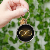 Golden Infinity-symbool Sleutelhanger (Hand)