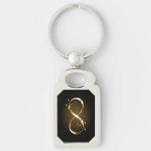 Golden Infinity-symbool Sleutelhanger