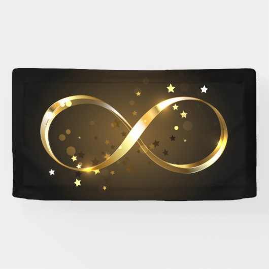 Golden Infinity-symbool Spandoek (Horizontaal)