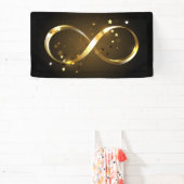 Golden Infinity-symbool Spandoek (Insitu)