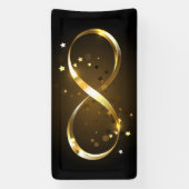 Golden Infinity-symbool Spandoek (Verticaal)