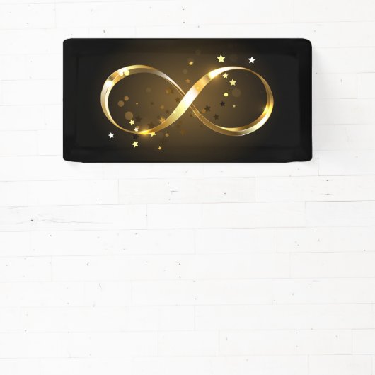Golden Infinity-symbool Spandoek (Insitu)