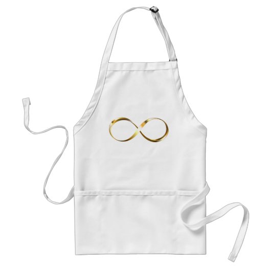 Golden Infinity-symbool Standaard Schort (Voorkant)