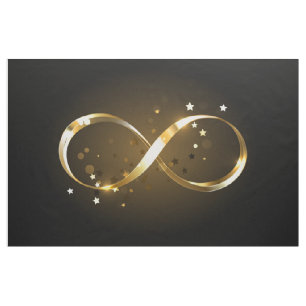 Golden Infinity-symbool Stof