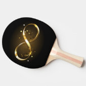 Golden Infinity-symbool Tafeltennisbatje (Zijkant)