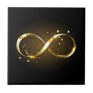 Golden Infinity-symbool Tegeltje