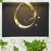 Golden Infinity-symbool Theedoek (Gevouwen)