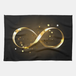 Golden Infinity-symbool Theedoek
