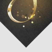 Golden Infinity-symbool Tissuepapier (Detail)