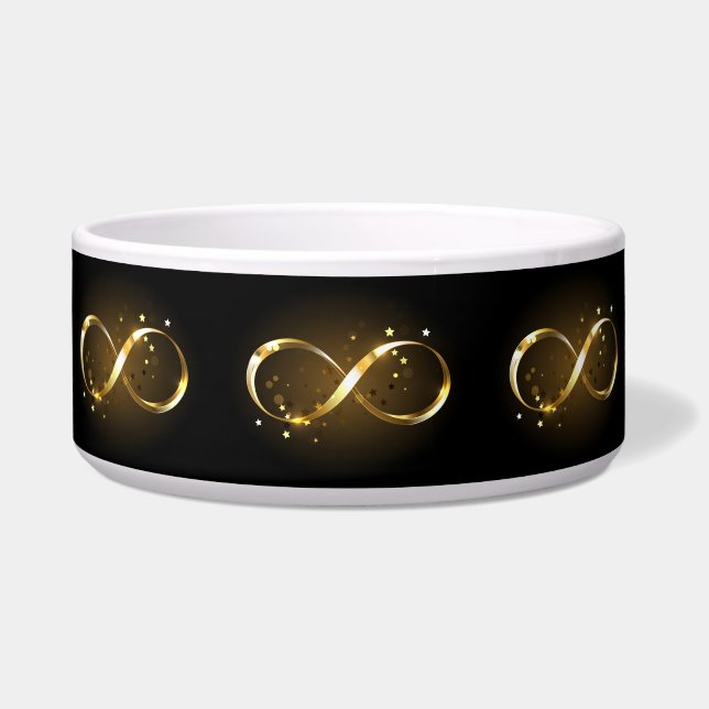 Golden Infinity-symbool Voerbakje (Voorkant)